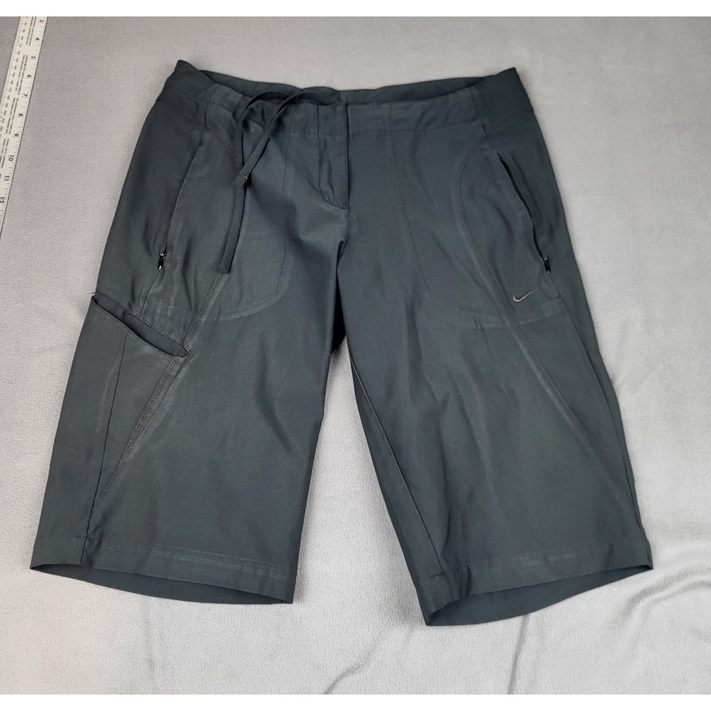 Nike Chino Shorts Mens Medium Black Lightweight Stretch‎ Performance Comfortable